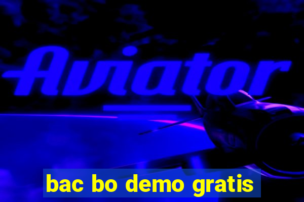 bac bo demo gratis